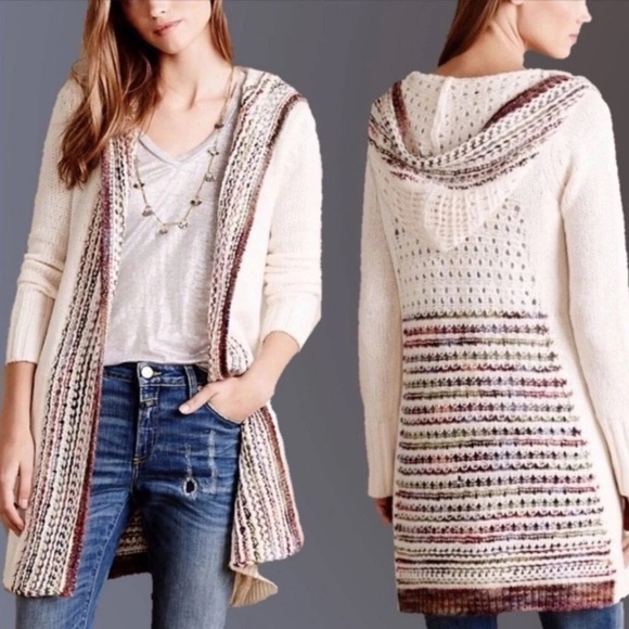 Anthropologie Sweaters - 💕Anthropologie Angel of the North cardigan size S